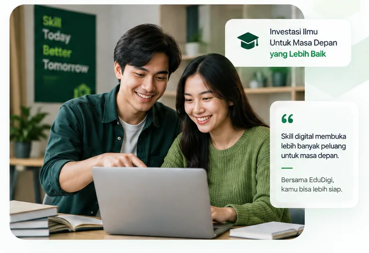 Peserta belajar bersama, investasi ilmu untuk masa depan yang lebih baik.